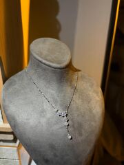 925 İthal Gümüş Yıldız Kolye